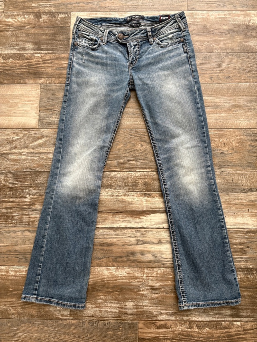 Silver Jeans Light Blue Bootcut Jeans